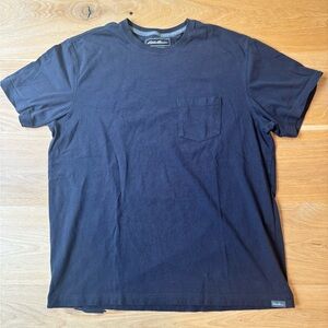 Eddie Bauer Men's Black T-Shirt